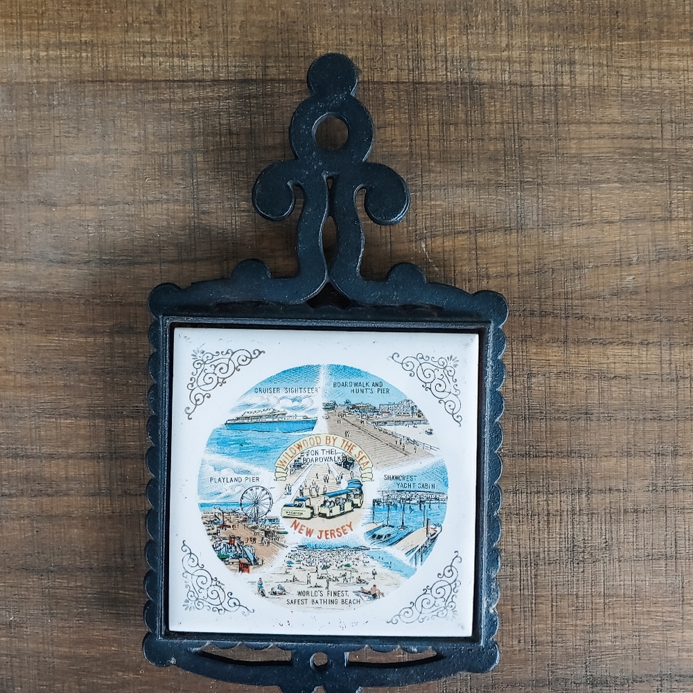 Vintage trivet NJ wildwood